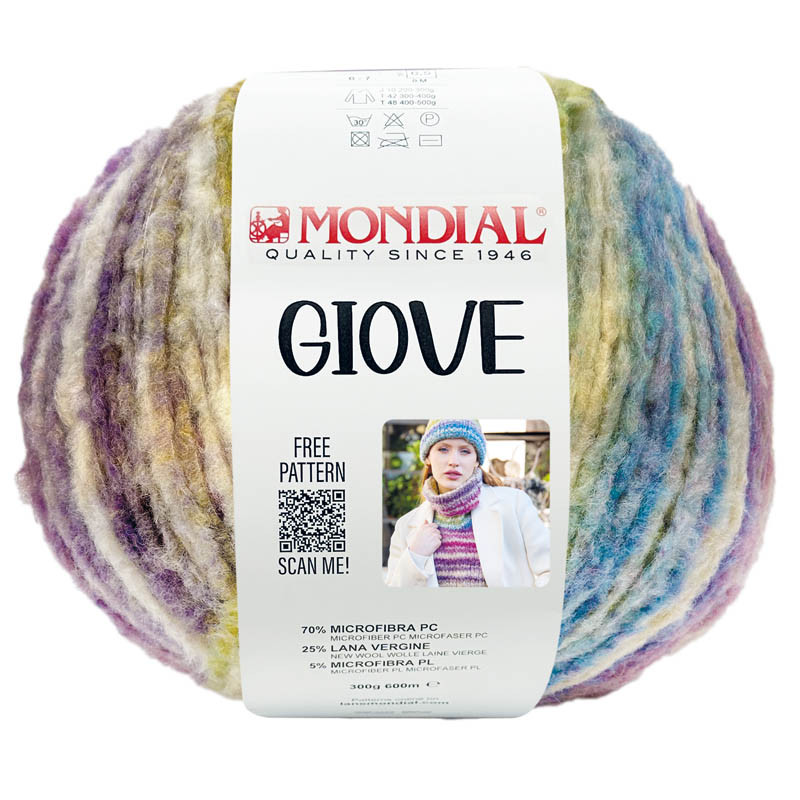 πολύχρωμο νήμα Mondial Giove