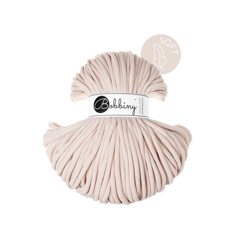 nude Bobbiny Jumbo Soft 8mm